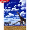 Diamond Painting Cross Stitch Giraffe Diamond Mosaic Animal Embroidery