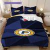 Indiana Pacers Basketball Spirit Three-piece set(1 * duvet cover + 2 * pillowcase, without core) Bedding set Christmas birthday gift