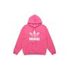 adidas Оригинальная Толстовка с Капюшоном Adidas Originals с Контрастным Логотипом Big Trefoil Модная Повседневная Уличная Одежда Топ Мужской Полу-Солнечно-Розовый H09352