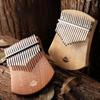 Kalimba Box 17 Notes Children Initiants Musical Keyboard Meditation Healing Wood Miniature Professional Instrument Portable Fingers Piano Accessory