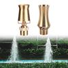 Brass Ice Tower Cedar Fountain Nozzle Durable Bubbler Jet Fountain Creative Gift Spray Head
