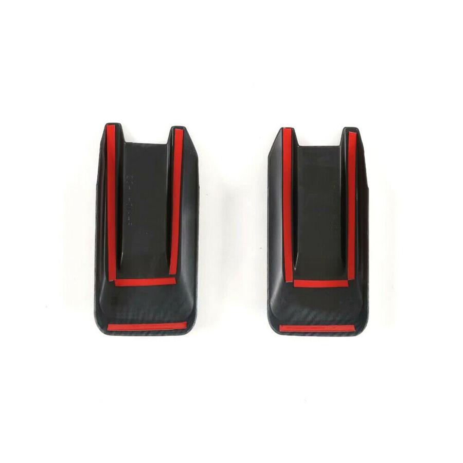 For Ford F150 F-150 2015-2019 Carbon Fiber Color Front Head Light Eyelid Molding Trim