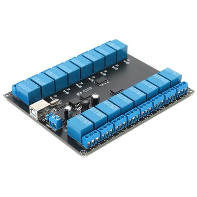 Модуль реле 16 каналов 936В с USB управлением, SPDT переключающее реле, модуль оптоизолированной платы