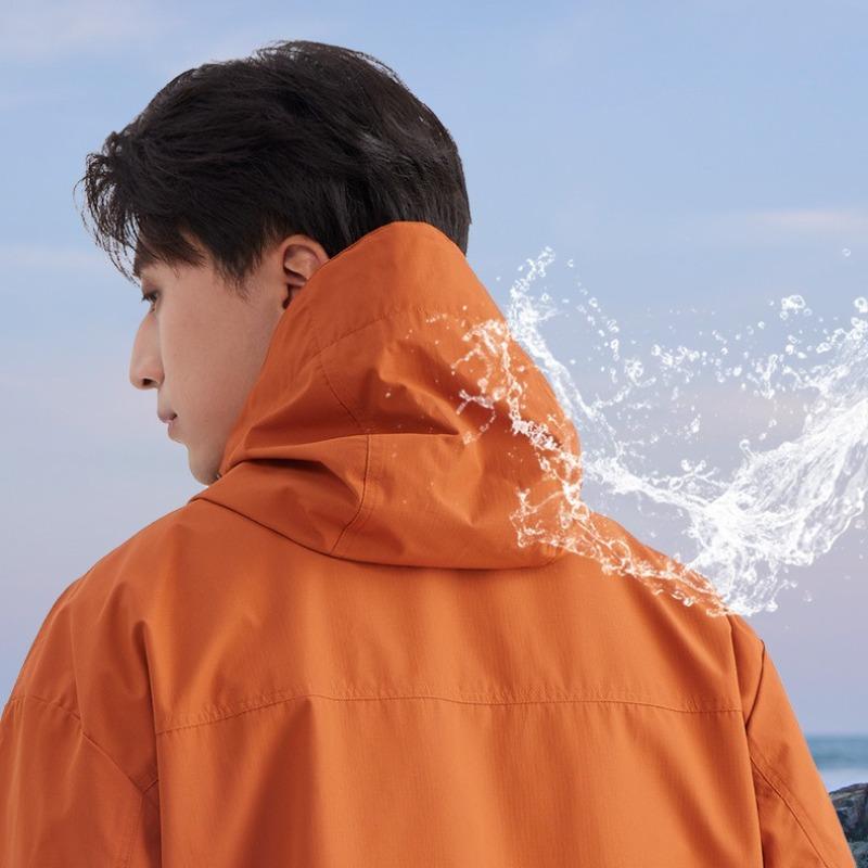 Весенне-осенняя модная мужская и женская одежда для велоспорта и альпинизма на открытом воздухе, куртка Three-Proof, повседневная спортивная куртка