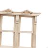 1/12 Dollhouse Miniature DIY Wooden , Furniture Window