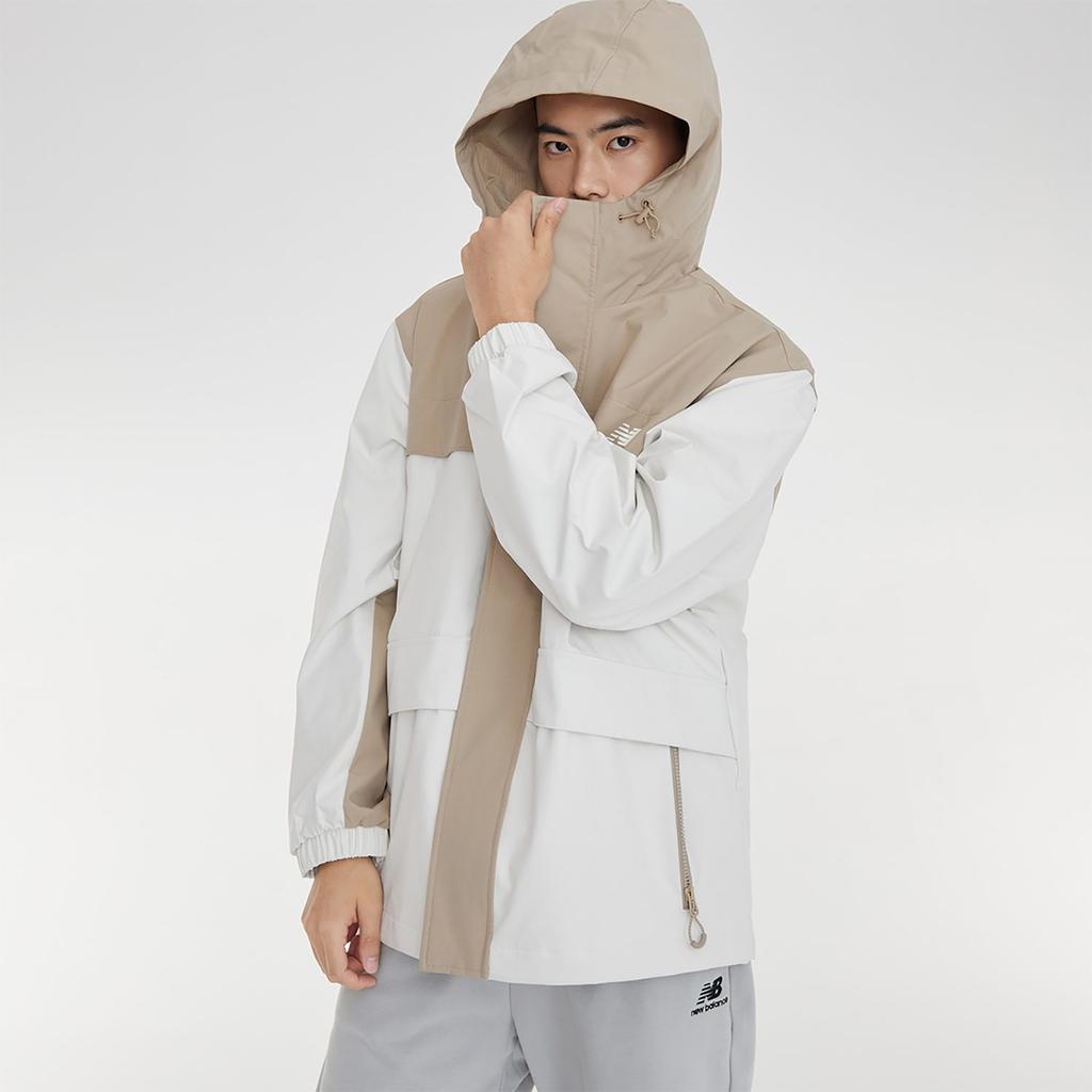 New Balance Куртки Мужские Хаки С Капюшоном Средней Толщины Другое AMJ33359-BNN