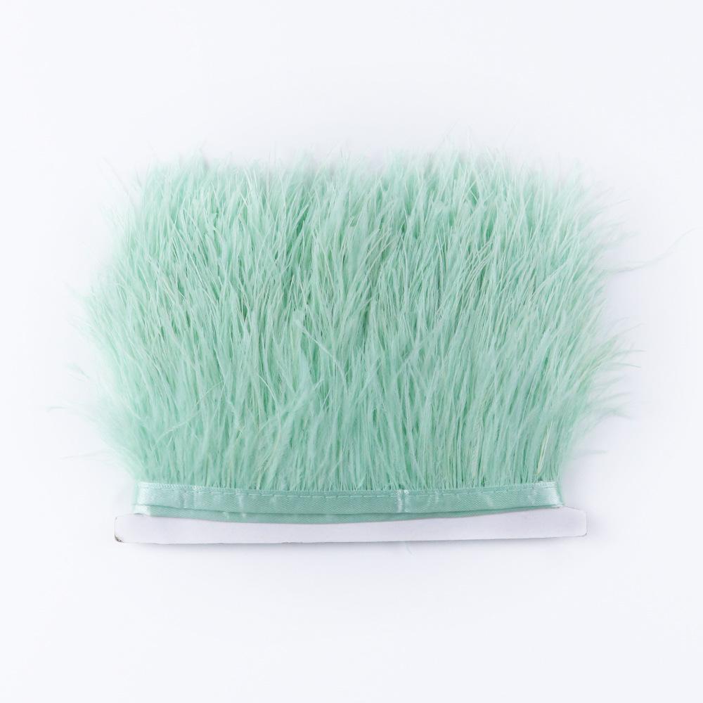 Multi-Color Ostrich Hair Cloth Edge Bridal Dress Stage Decoration Feather Lace Quantity Is More Excellent