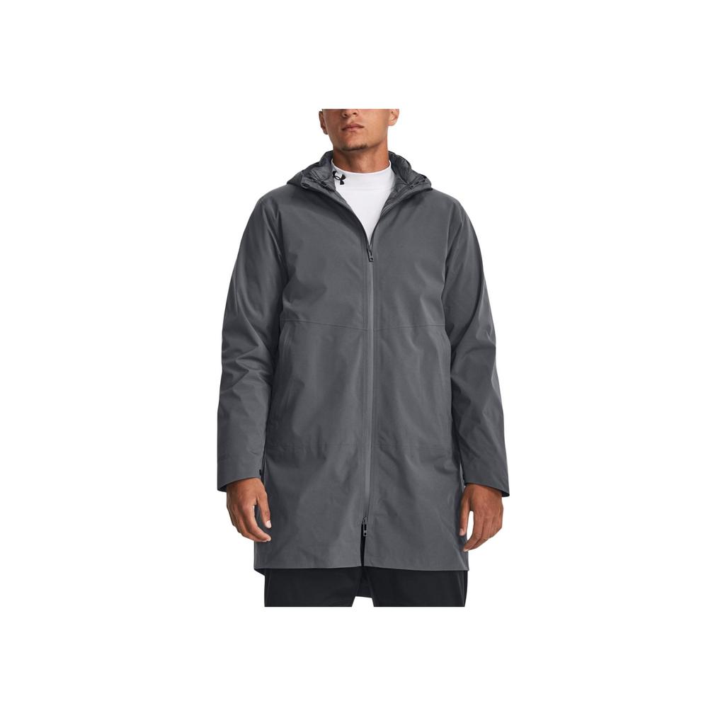 Under Armour UA Storm ColdGear Infrared Down 3-in-1 Hooded Long Sleeve Jacket Men Jacket Charcoal 1364891-013