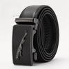 Ремень из коровьей кожи для мужчин, из натуральной коровьей кожи 2 слоя, с автоматической пряжкой, деловой повседневный ремень