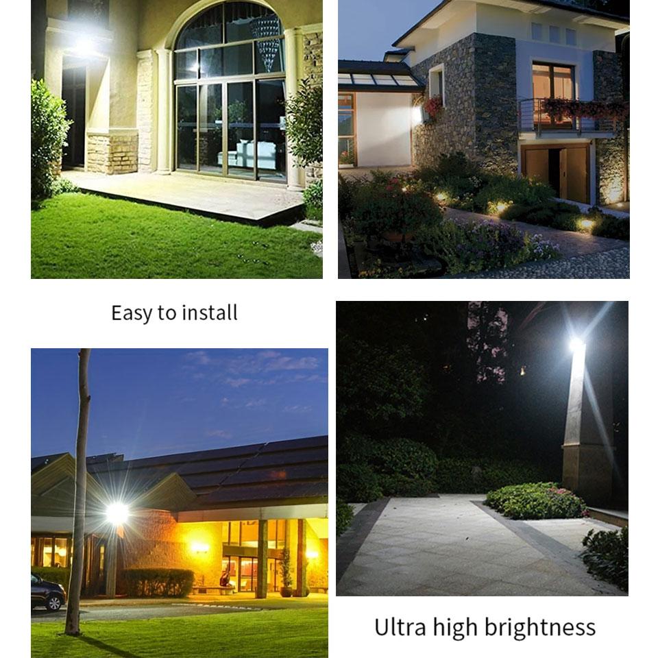 LED Flood Light 10W 20W 30W 50W 100W 150W 200W 300W Reflector Outdoor Spotlight Street Light Led Exterior Wall Lamp For Garden