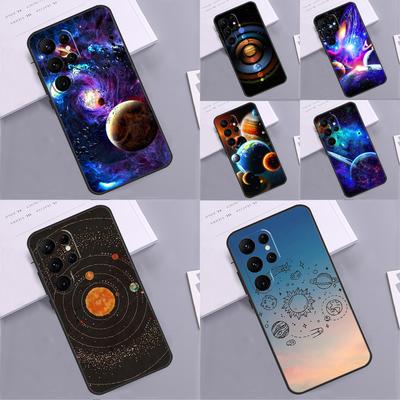 Космос Солнечная система Планеты Вселенная Чехол для телефона Samsung Galaxy S25 Ultra S9 S10 S20 S21 S22 Plus S23 FE S24 Ultra Чехол Coque