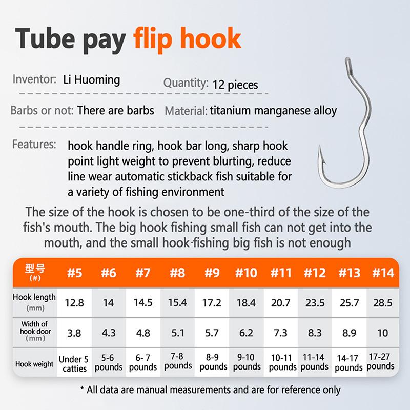 12 шт./упак. рыболовный крючок из высокоуглеродистой стали с острым ушком и зазубринами, автоматический перекидной рыболовный крючок для принадлежностей для ловли карпа