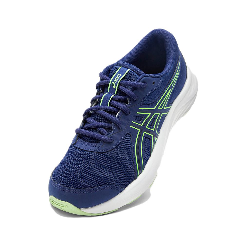 ASICS CONTEND 9 Abrasion Resistant Rebound Breathable Support Low top Kids' Running Shoes Blue 1014A337-402