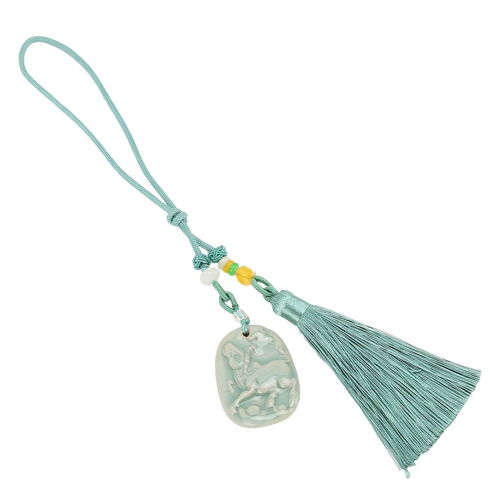 Car Zodiac Tassel Pendant Elegant Beautiful Exquisite Light Weight Car Hanging Pendant Bag Pendant