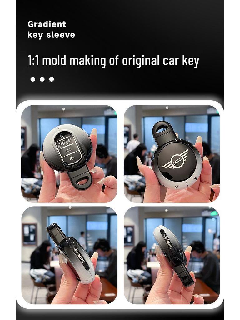 Защитная крышка для ключа BMW Mini Countryman, Cooper One с металлической пряжкой