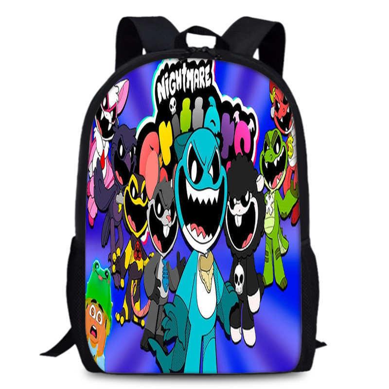 Poppy Chapter Playtime 4 Durable Bookbag 15in Laptop Anime Backpack Oxford