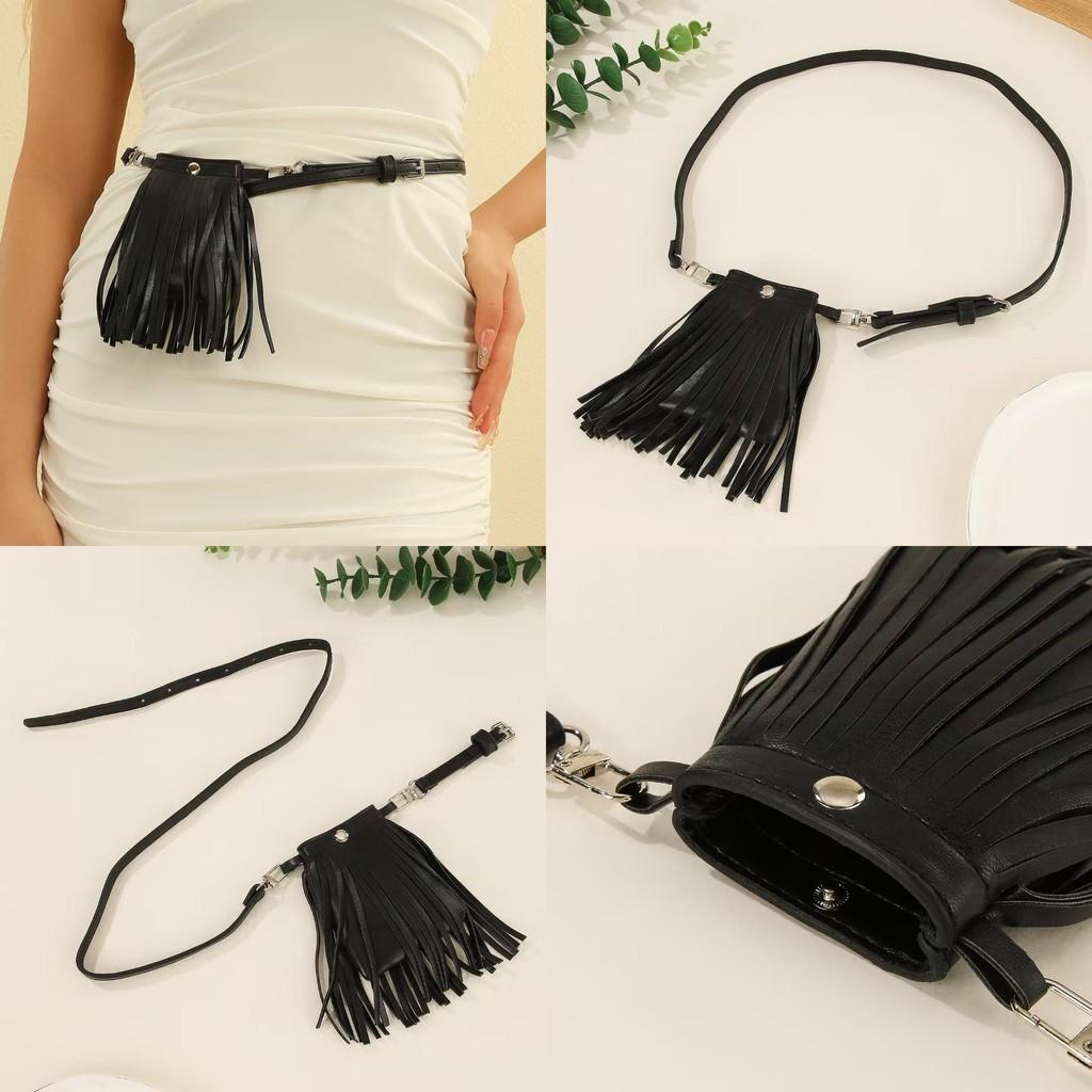 Color Leather Solid Belt Riveted Decoration Pin Closure Casual Outfits Festival