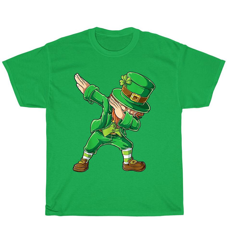 Dabbing Leprechaun Dab Dance St Patricks Day Shamrock T-Shirt Unisex Tee Gift