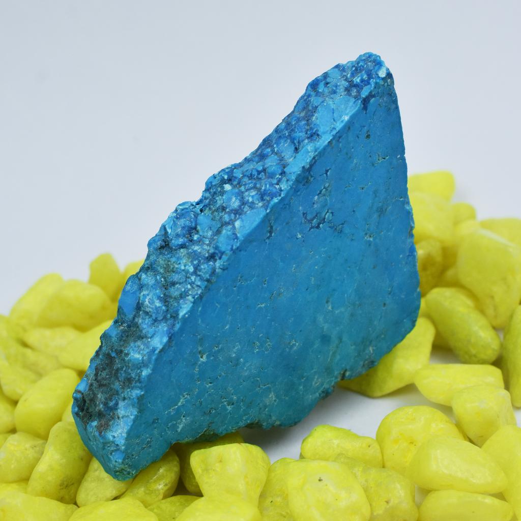 Earth Mined 272.65 Carat Natural Blue Turquoise Rough CERTIFIED Loose Gemstone