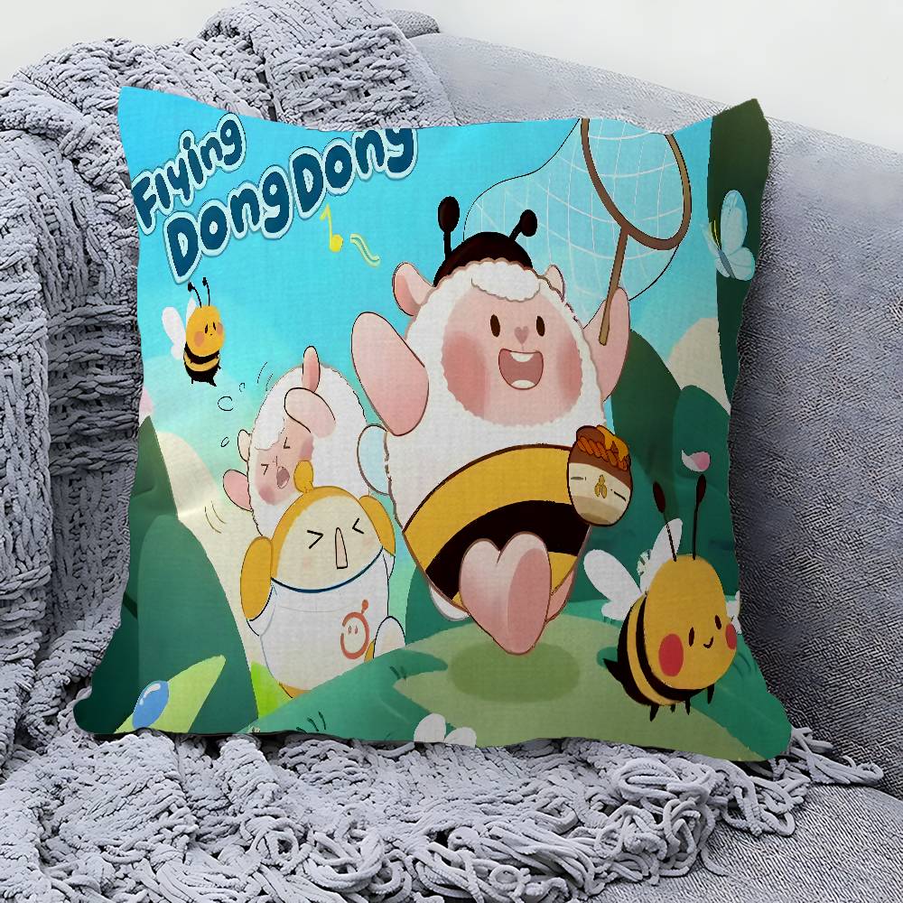 Eggy party pillow cover sofa cushion cover home room decoration children gift