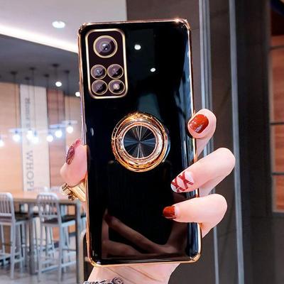 Роскошный чехол с магнитным кольцом для Xiaomi Mi 10T 11T Redmi Note 10 Pro 10Pro Mi10T T, полный защитный чехол, держатель-подставка