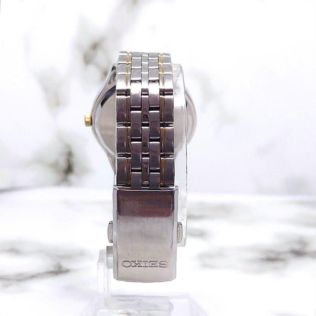 [USED] SEIKO Solar Women's Watch Shell Date