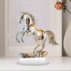 2D Horse Acrylic Sign Tabletop Decoration with Base, Artwork Animal Decorative Plaque Desktop
