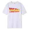 Back To The Future Tshirt Cotton T Shirt For Men Summer Short Sleeve T Shirts Movie Tee Tops Streetwear T-shirts