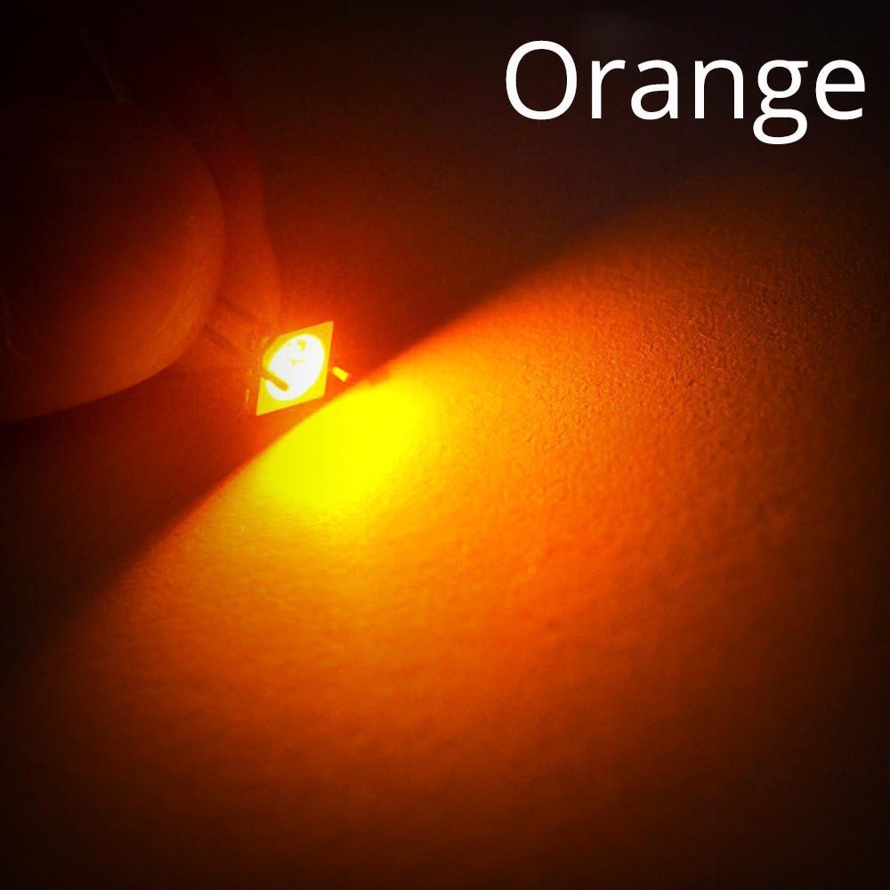 1000 шт., белый, красный, зеленый, синий, желтый, розовый, УФ-мощность, топ 3528 1210 SMD SMT, чипы «сделай сам», светодиодный диод, декоративная лампа, супер яркая