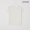 Senbi Women 3 Piece Set 26ss Summer Cloche Holgarment Round Neck Short Sleeve Kn