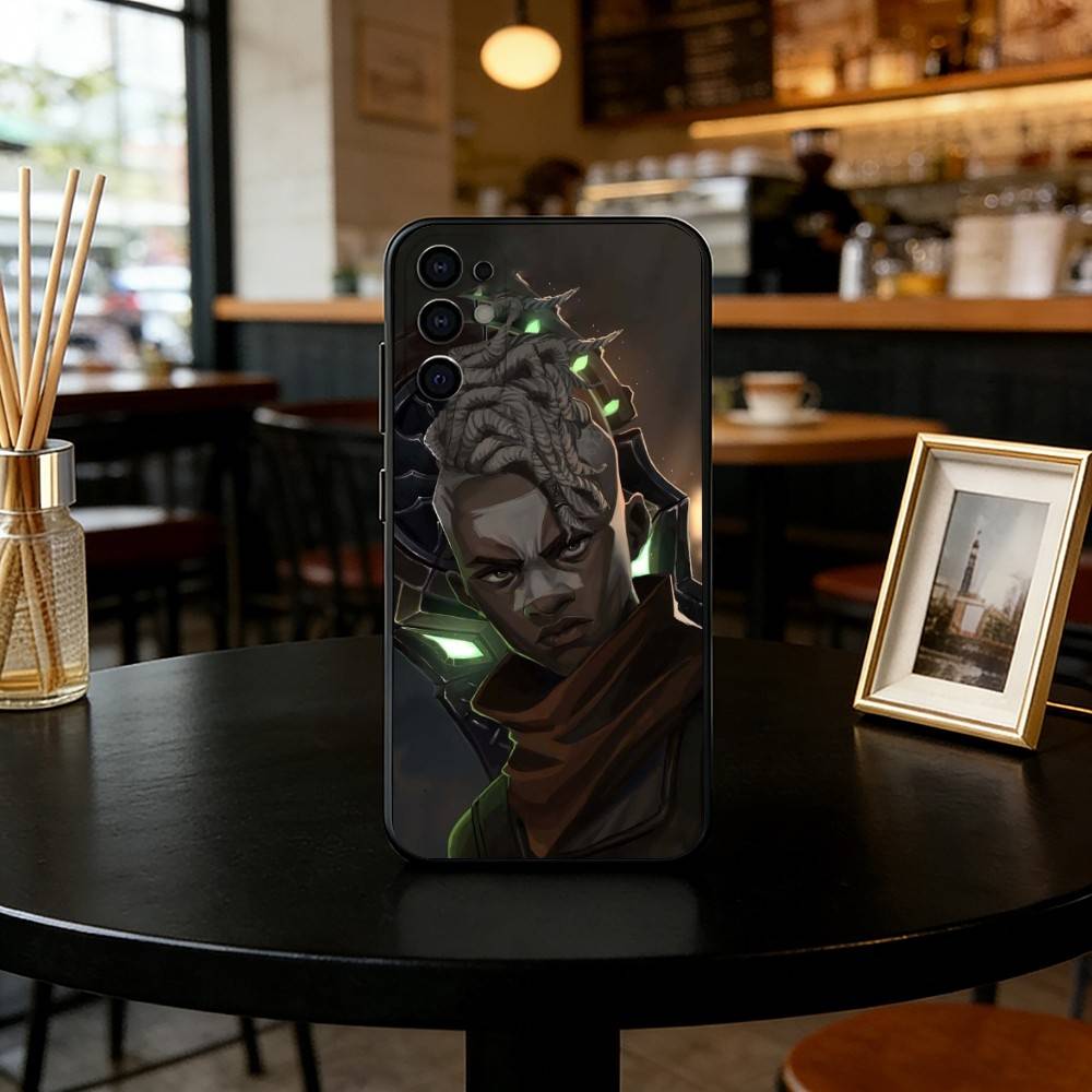 Time Assassin Ekko Phone Case Black Silicone Soft For Samsung S25,S24,S21,S22,S23,S30,Ultra,S20,Plus,Fe,Lite
