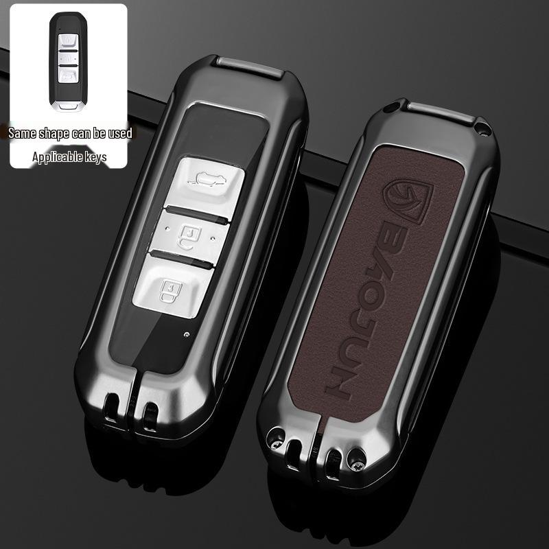 Чехол для ключа автомобиля Baojun 560/530/510/E100/730/310w/E200 с пряжкой - Металлический корпус для мужчин и женщин