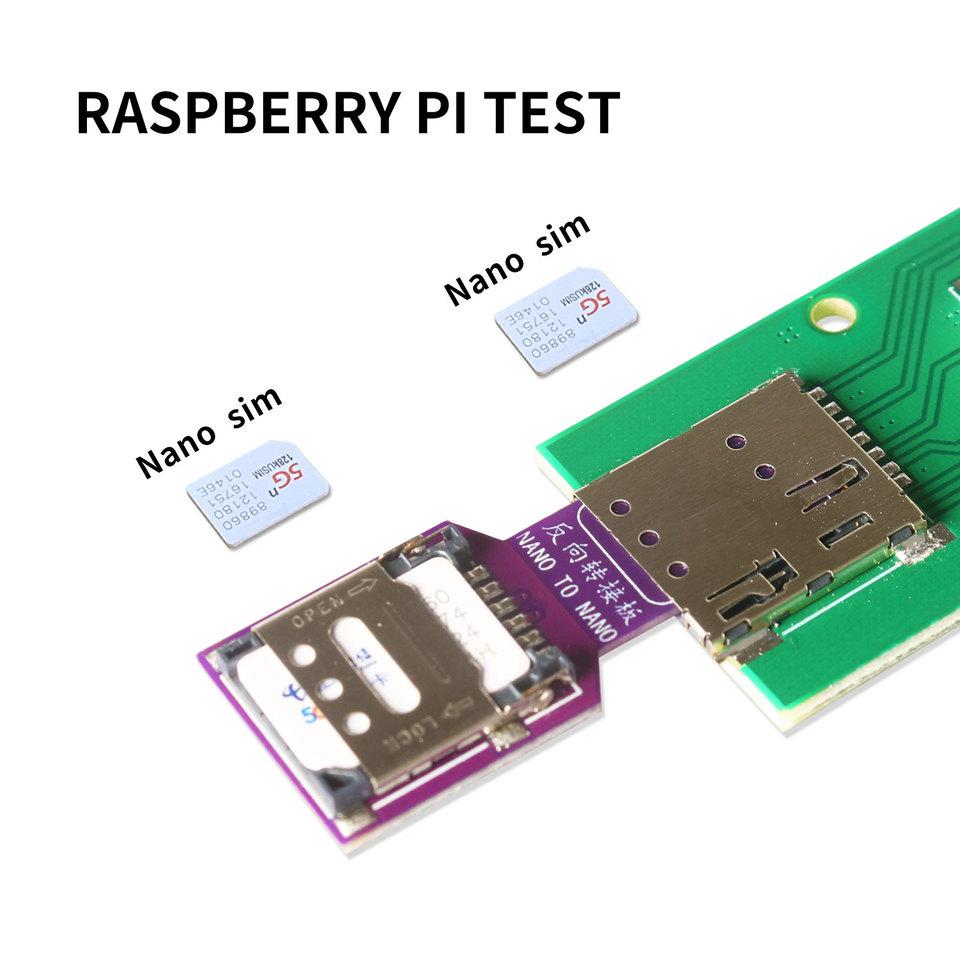 Nano SIM Card Male-to-Female Adapters, Extension Cables, Test Boards, PCB Boards, OEM Custom Card Readers