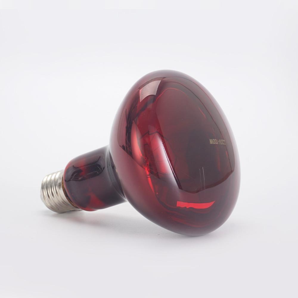1pc 100W Infrared Heating Therapy Lamp Bulb R95 Infrared Light Bulb Physiotherapy Bulb Body Care