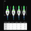 Индикатор Электронный рыболовный поплавок 311 батарейка Морская рыбалка Поплавки 2024 Светящийся поплавок Короткий хвост