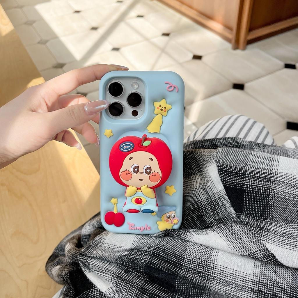 Чехол для телефона iPhone17PM мультяшный милый звезда люди яблоко 15/16/14/13pro max