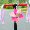Bicycle Windmill Cartoon Colorful Tassel Universal Flexible Fan Blade Decorative Long/Short Pole Outdoor Children Bike Pinwheel Cycling Handlebar
