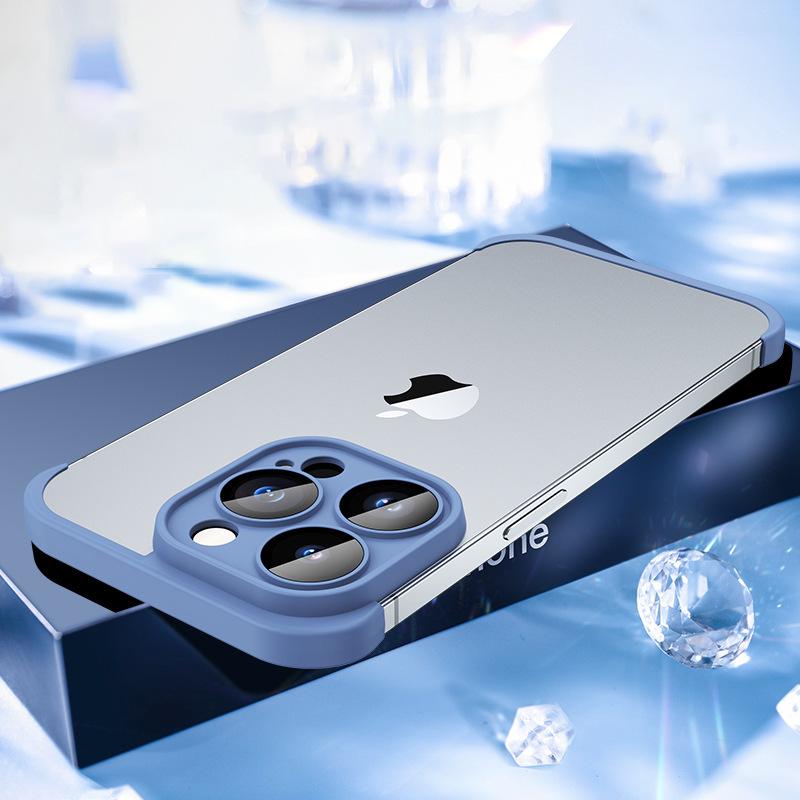 Полностью безрамочный чехол для iPhone 17 Pro: Полуоблегающий, Защита объектива, Ударопрочный