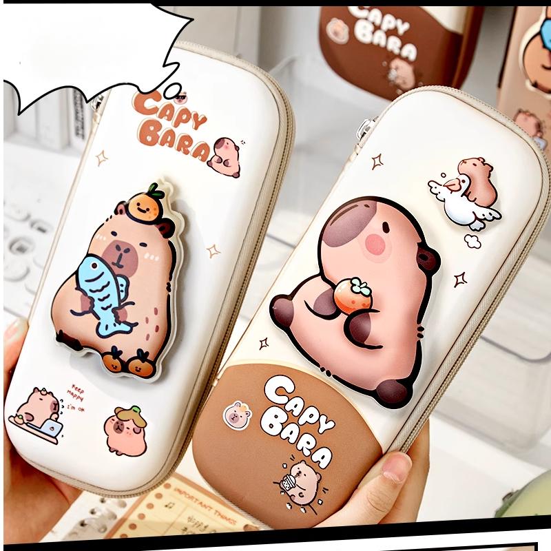 3D Cartoon Stationery Pencil Case for Boys and Girls - Large Capacity Stationery Bag for Primary School Students