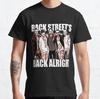 Поп-музыка Возвращает Воспоминания Backstreet Boys Футболка Женская Мужская Винтажный Портрет Классические Графические Футболки Хип-хоп Унисекс Тренд Уличная Одежда