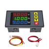 BM730 DC0-100V 10A Светодиодный Цифровой Вольтметр Амперметр Напряжение Ток Ваттметр Измеритель Вольт Детектор Тестер Панель Монитора С сигнализацией