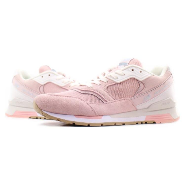 New Balance Nb 99 Сетчатая Замша Кожа Нейлон Свиная Кожа Спортивные Удобные Низкие Повседневные Кроссовки Унисекс Повседневная Обувь Розовый Белый ML99HHAG
