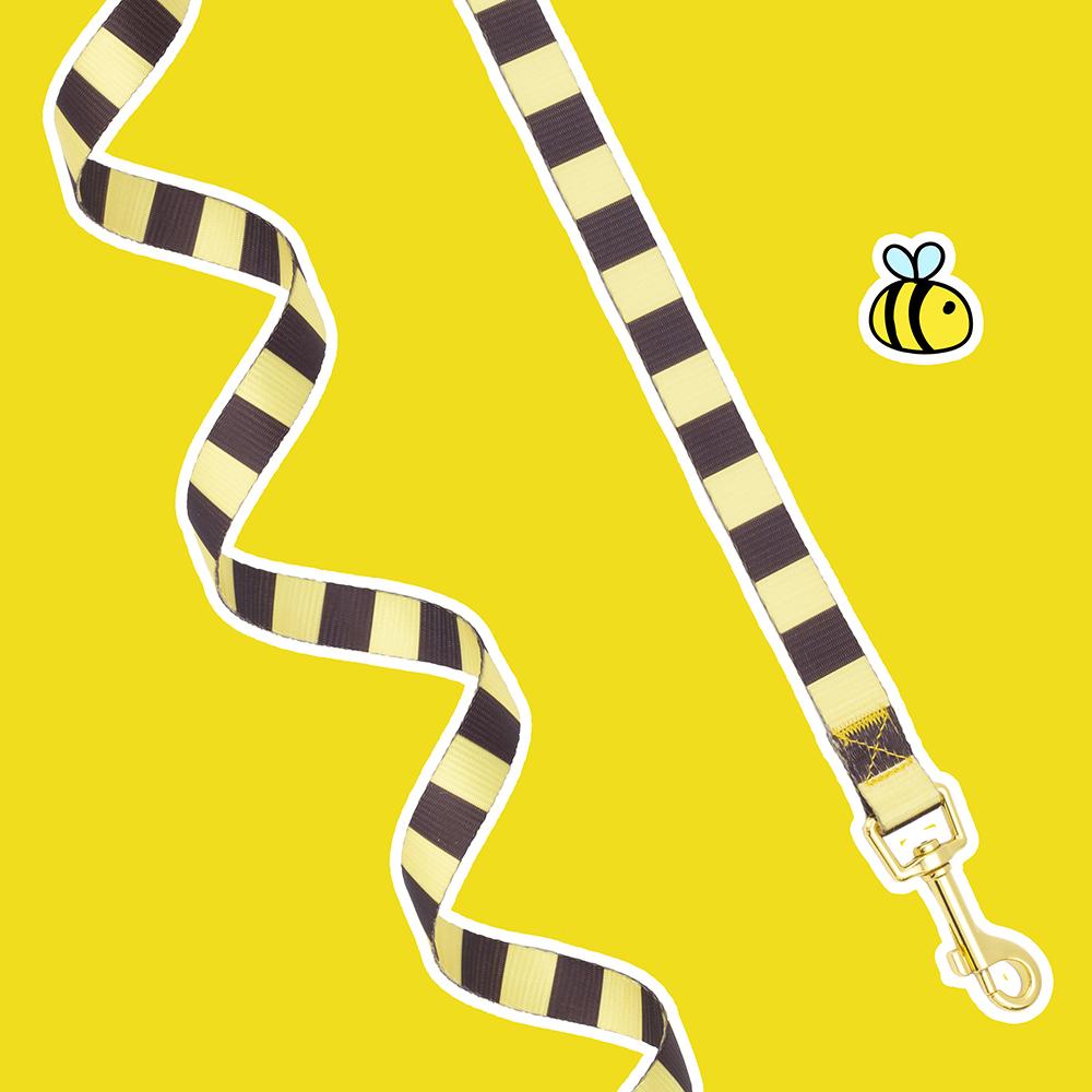 Милый комплект шлейки и поводка для щенков Bee Kitten, мягкий дышащий жилет для собак, шлейка, поводки, одежда для маленьких собак, чихуахуа