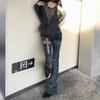 Tonngirls Japanese Jeans Pants Women Low Waist Denim Pant Streetwear  Retro Y2k Trousers Jeans Slim E-girls Jeans