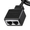 Удобный гигабитный сетевой разветвитель RJ45, два устройства, доступ к портативной высокоскоростной передаче