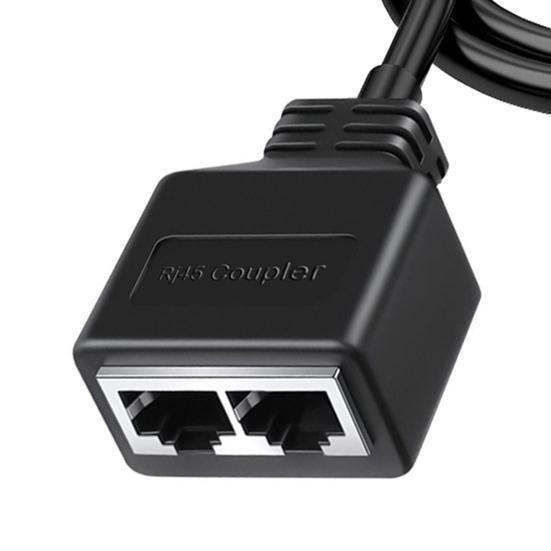 Удобный гигабитный сетевой разветвитель RJ45, два устройства, доступ к портативной высокоскоростной передаче