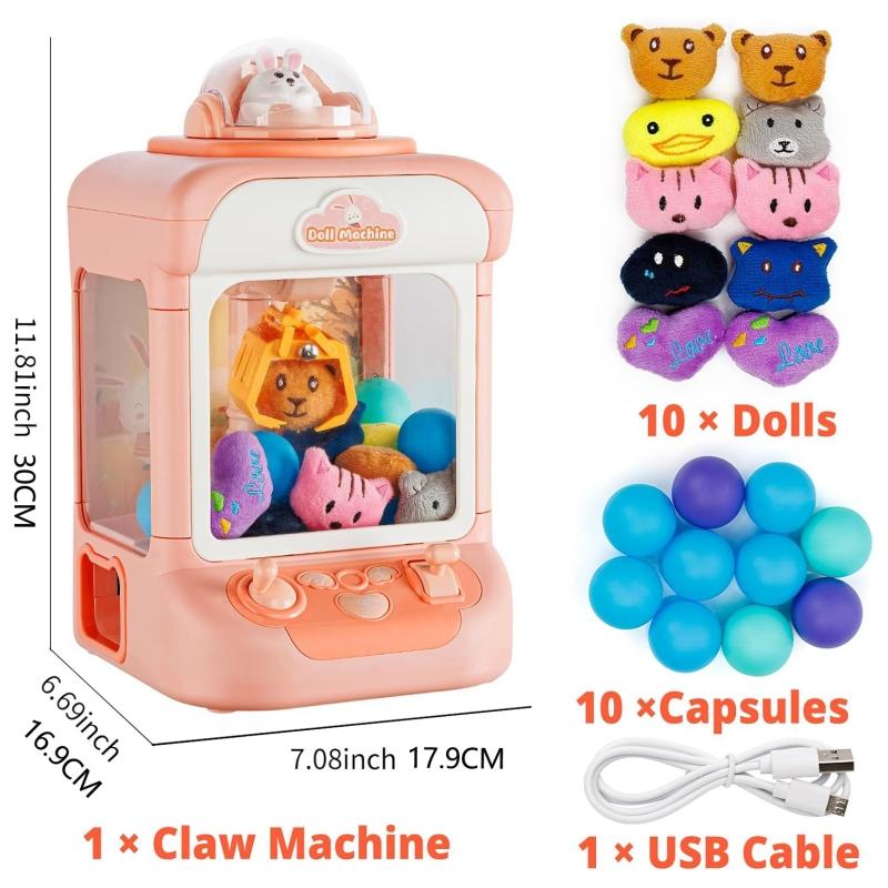 Мини-машина для кукол Игра для вечеринок Семейные интерактивные игры Мини-машины для ловли Мультяшные куклы Игрушки Праздник День рождения Детские подарки