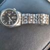 Б/у Автоматические часы SEIKO 5 Черный циферблат