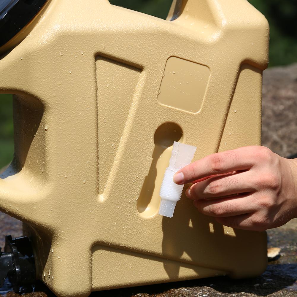12L Water Storage Container No Leakage Water Storage Carrier Large Capacity Outdoor Hiking Accessories