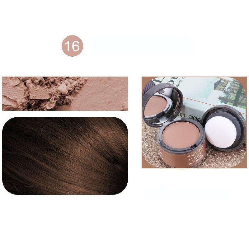 Natural Instantly Black Root Cover Up Hairline Powder Hair Fluffy Powder in 3 Colors Hair Line Shadow Concealers